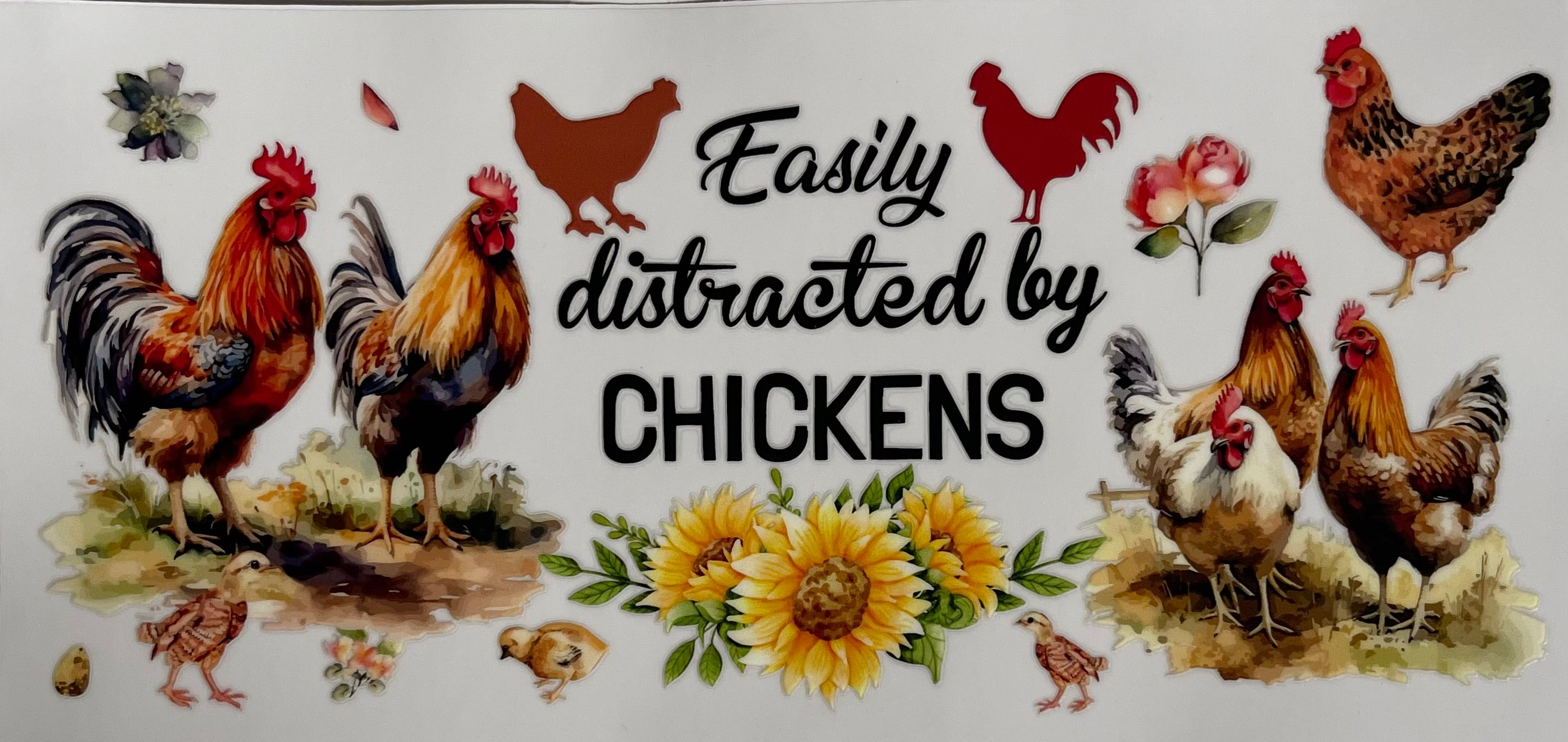 Easily Distracted By Chickens