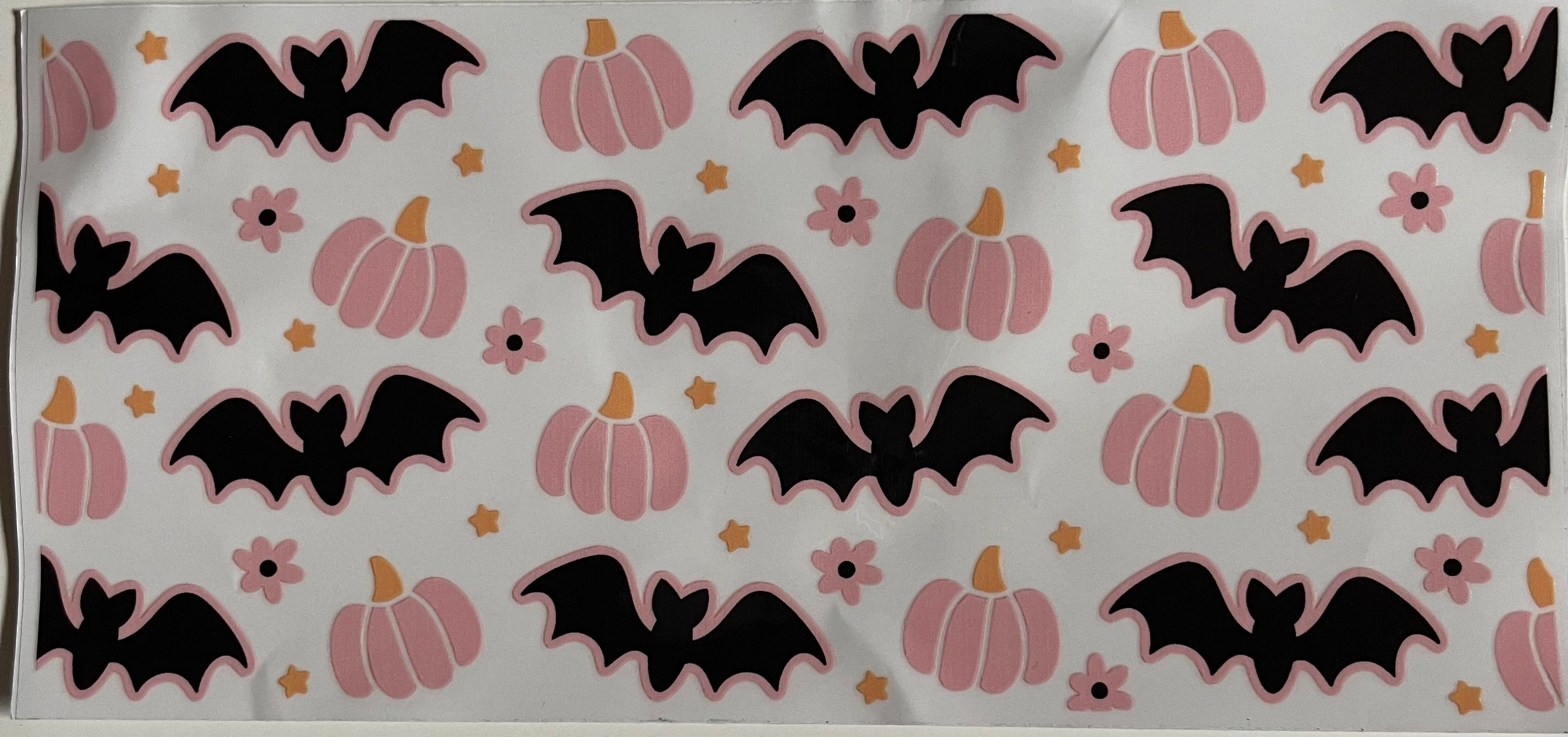Pink Pumpkins & Bats