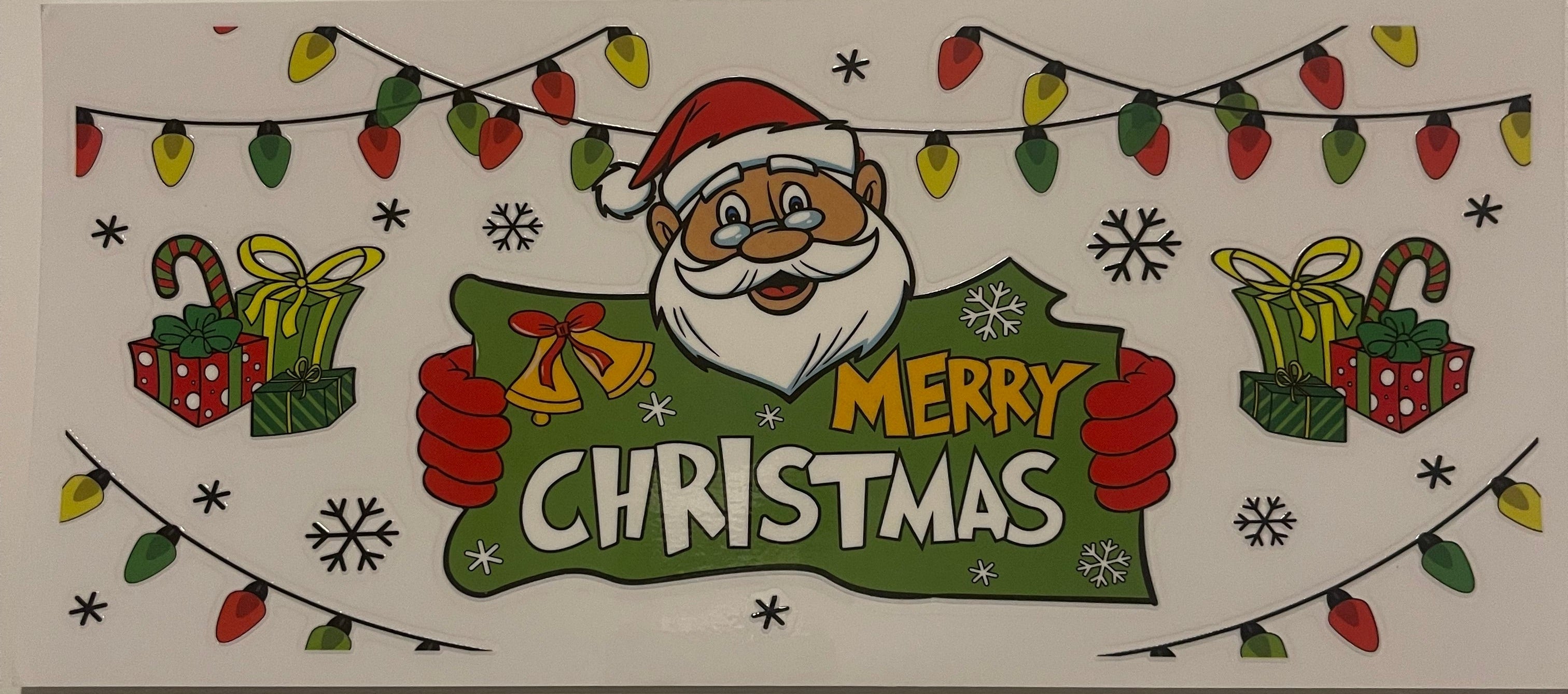 Santa Sign Merry Christmas