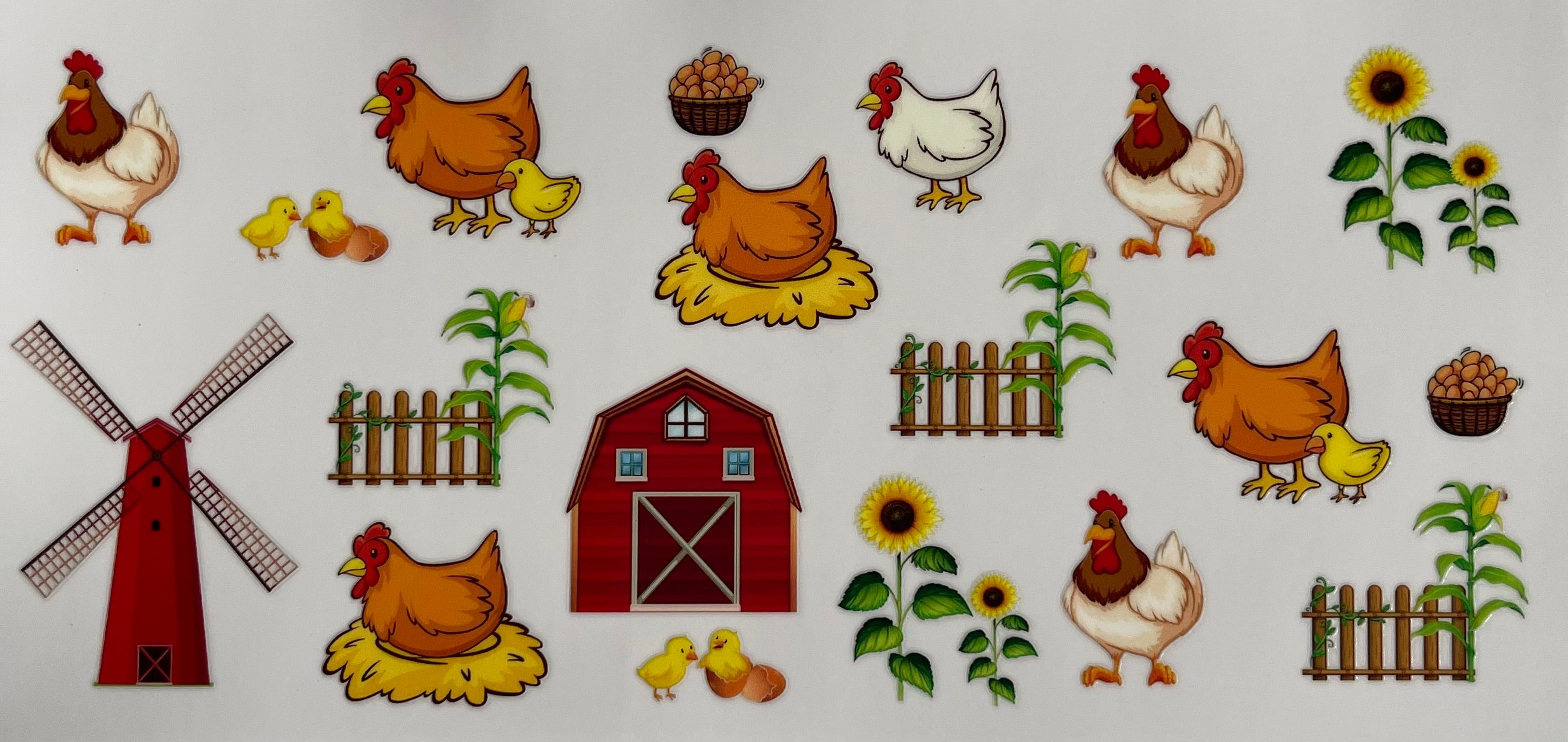 Chickens & Barn