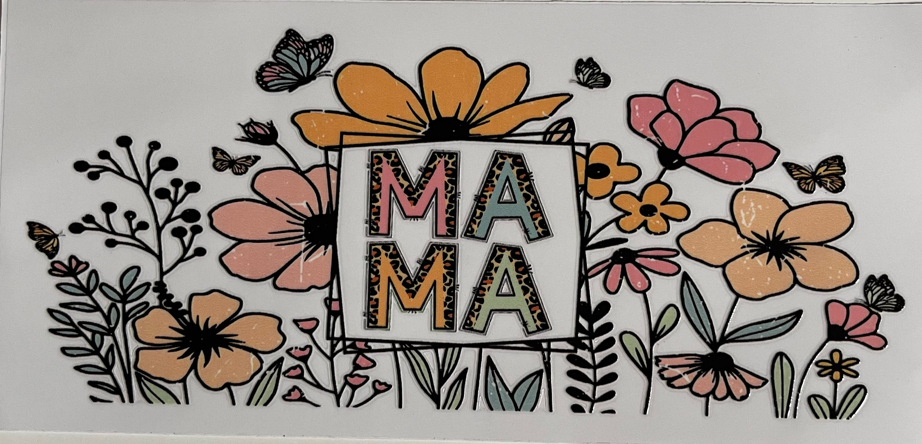 MAMA Cheeta with Flowers