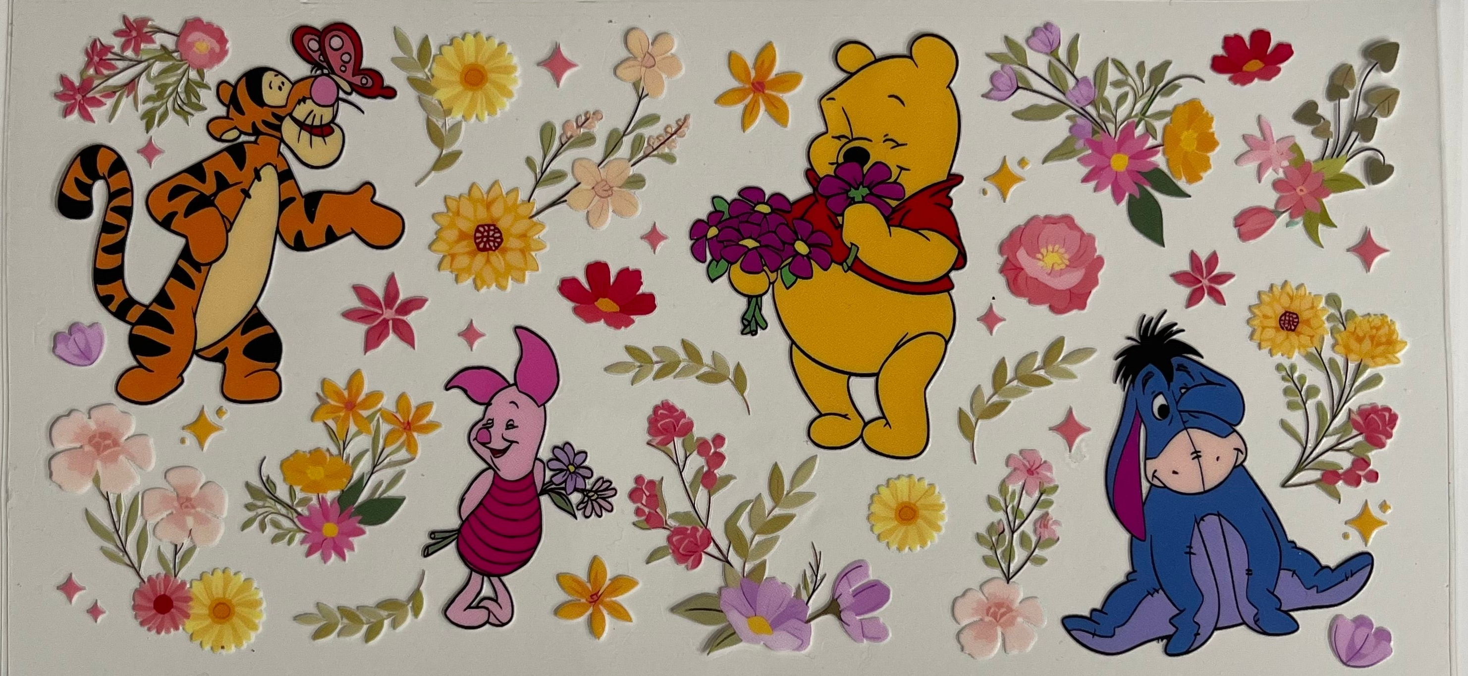 Four Pooh Characters