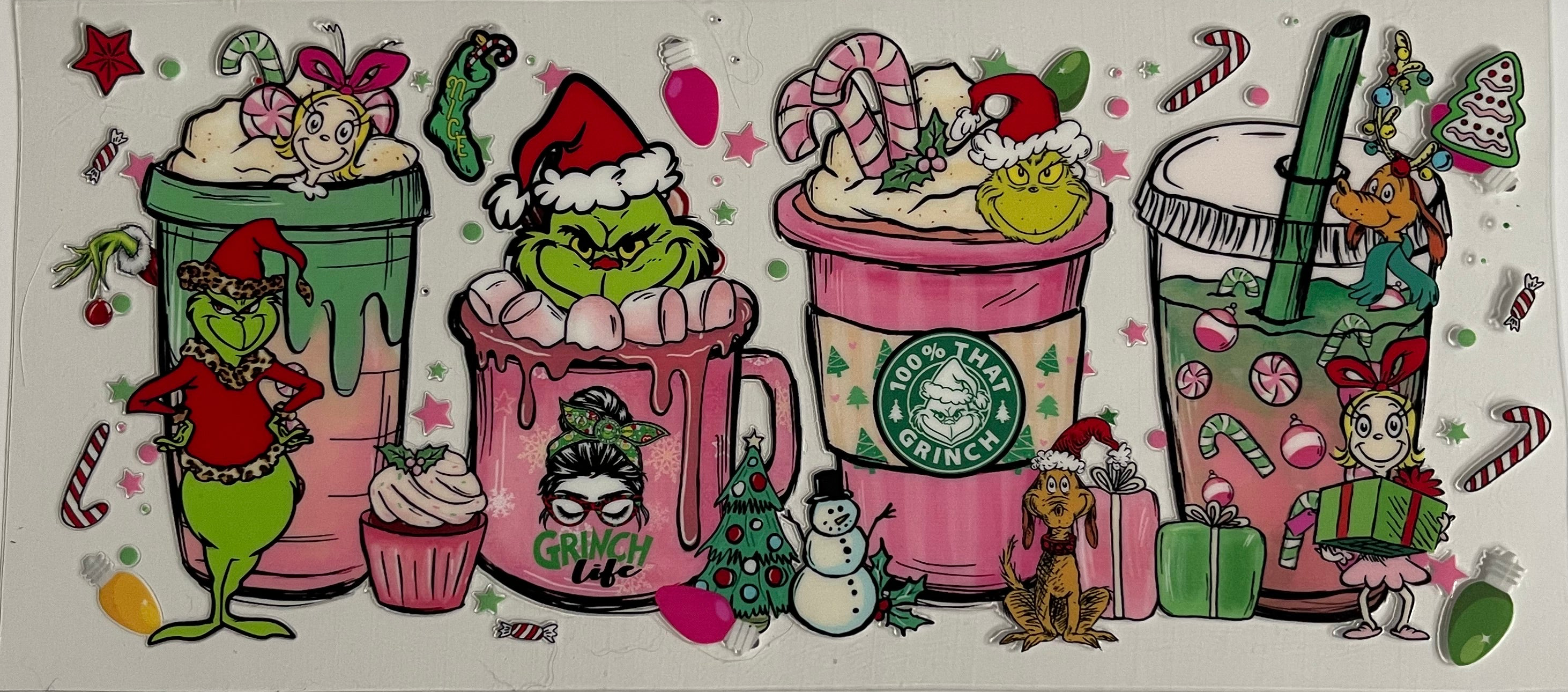 Grinch Coffee Cups