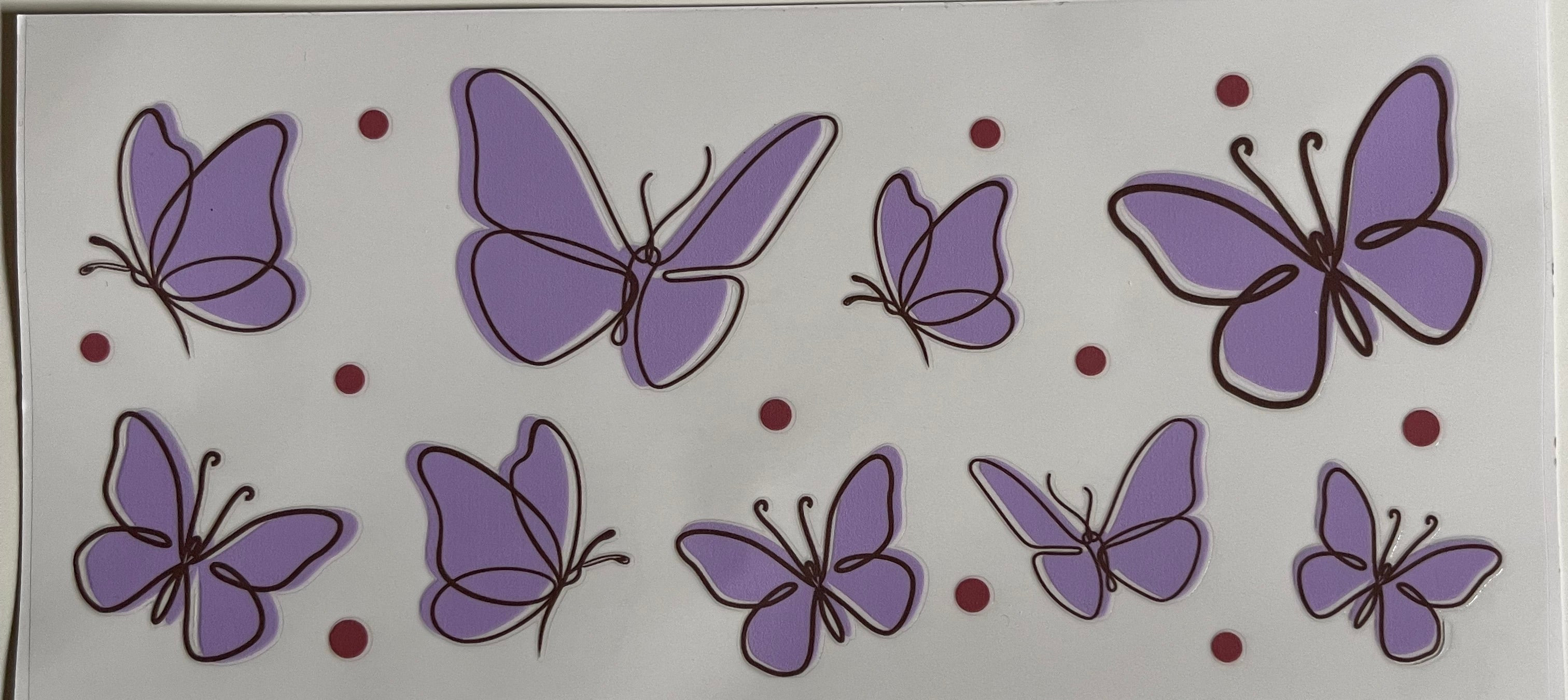 Purple Butterflies