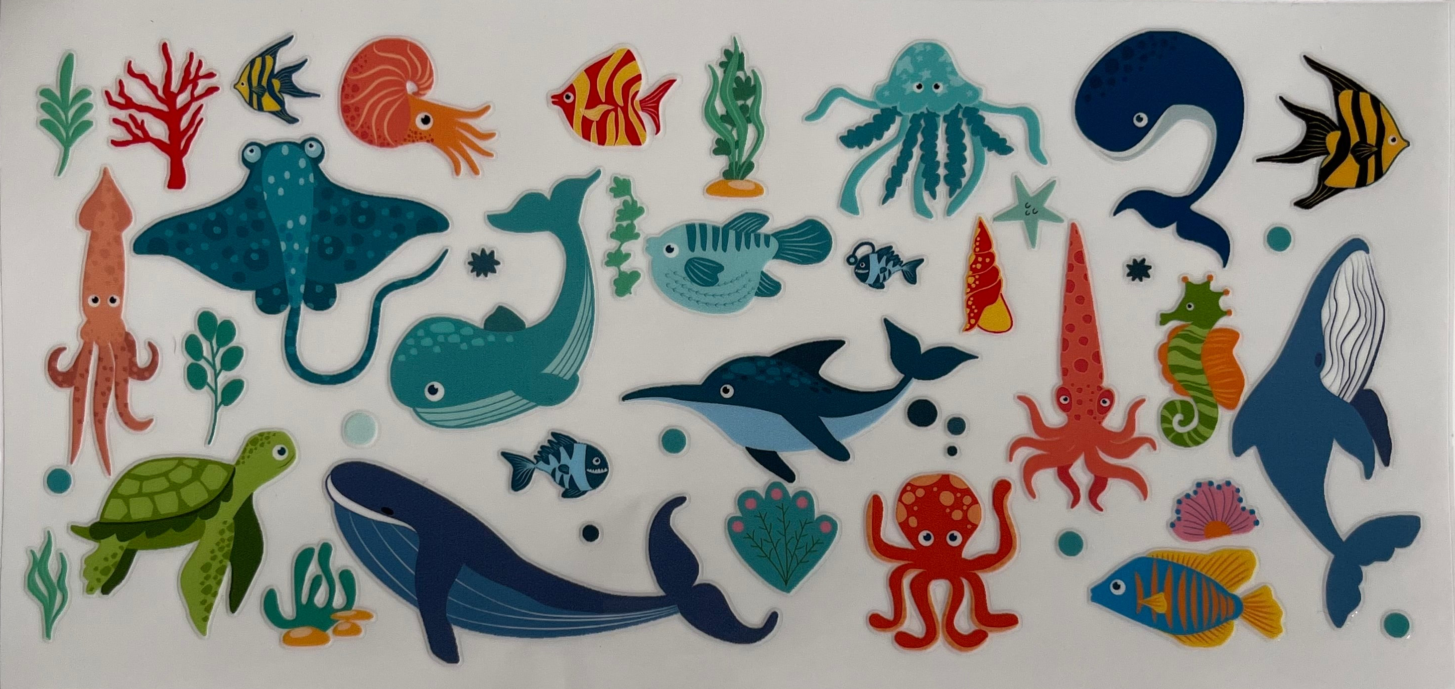 Blue Underwater Creaters